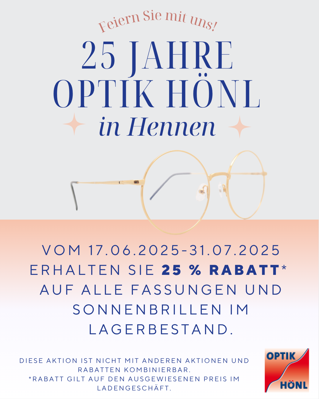 Jubiläumsangebot Hönl